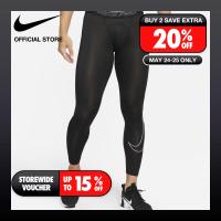 ราคา Nike Mens Pro Dri FIT Tights Black กางเกงรัดรูปผู้ชาย Nike Pro Dri FIT สีดำ (11636857180)