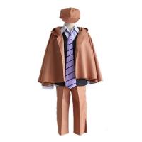 ราคา Anime Bungo Stray Dogs Ranpo Edogawa Cosplay Costume Detective Uniform Jacket (20859659683)