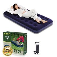 ราคา Bestway 67000 เตียงเป่าลมสำหรับคนเดียว สีน้ำเงิน พร้อมที่สูบลมแบบแมนนวลฟรี (15717894209)