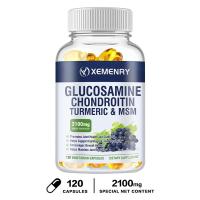 ราคา Glucosamine Chondroitin MSM ขมิ้น Boswellia อาหารเสริมบำรุงสุขภาพข้อ 30 60 120 (21759323820)