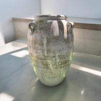 ราคา แจกันโอ่งดินเผาทรงไหมีหู 4 หู ขนาด 28 x 41 cm (21590342157)