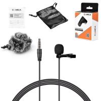 ราคา COMICA CVM V01SP ไมโครโฟนติดปกแบบมีสายคอนเดนเซอร์ไมโครโฟนสายคล้องคอสำหรับ3 5Mm สมาร์ทโฟน TRRS บันทึกวิดีโอไมค์แอนดรอยด์ (16379091387)