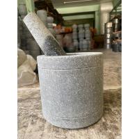 ราคา ครกทรงกระบอก ครกหิน ครก ครกและสาก ครกหินแท้ ครกขนาด6 5นิ้ว ครกพร้อมสาก (16212193709)