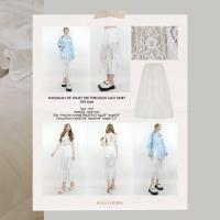 ราคา SLYQ HAWAIIAN TIE WAIST SEE THROUGH LACE SKIRT กระโปรงยาวลูกไม้ซีทรูผูกเอวผ้าโปร่งซีทรูเห็นด้านใน (21591667443)