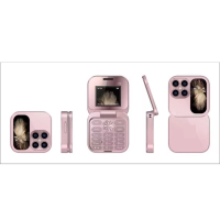 ราคา ส่งจากไทย โทรศัพท์มือถือ ฝาพับ ขนาดพกพา รุ่นใหม่ล่าสุด i17pro ส่งภายใน24ชม (21525650742)