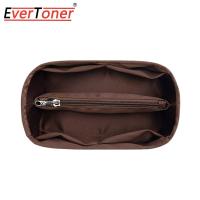 ราคา EverToner กระเป๋าใส่กระเป๋าสอดซาตินสำหรับผู้หญิงกระเป๋าเครื่องสำอางสำหรับเดินทางด้านในกระเป๋าใส่กระเป๋าถือใส่เครื่องสำอางค์สำหรับผู้หญิงขนาด16 20 25 30 35ได้อย่างรวดเร็ว (20305537452)