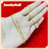ราคา ทอง18k แท้อิตาลี AU750 ลายโซ่กล่อง ลายอิตาลี ตัวเรือนสีทอง ยาว 18 สินคเก็บเงินปลายทางได้ (21607656991)