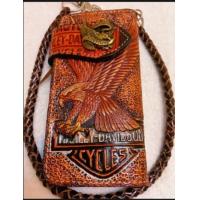 ราคา กระเป๋าสตางค์ สไตล์วินเทจ หนังแท้ แถมฟรีสายหนังถัก 1เสน พร้อมใช้งาน (15039440619)