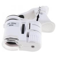 ราคา กล้องขยาย ไมโครสโคป กำลังขยาย60เท่า มีไฟ LED UV ตรวจเช็คลายน้ำบนธนบัตรสกุลเงินต่างๆ แว่นขยาย ปรับเลนส์ซูมได้ Universal Clip Type 60X LED Microscope (21466577373)