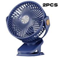ราคา WECHINUP พัดลมตั้งโต๊ะแบบคลิปหนีบ พัดลมคลิปหนีบไร้สาย มีแบตในตัวชาร์จด้วยสายUSB ปรับได้ 360 ตั้งได้ หนีบได้ พกพาสะดวก (21858940909)