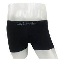 ราคา GUY LAROCHE กางเกงชั้นในชาย รุ่น SEAMLESS สี Black ทรง Trunk JUU6632R2 (357078374)
