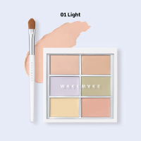 ราคา Wakemake Defining Cover Concealer fit Palette พาเลทคอนซีลเลอร์ (21794178700)