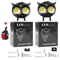 ราคา 2ชิ้น นกฮูก LED สปอร์ตไลท์มอเตอร์ไซค์ ไฟหน้า led มอไซค์ ไฟสปอตไลท์มอไซ ไฟสองส แพ็ค ไลท์มอเตอร์ไซค์ ไฟสปอร์ตไลท์มอเตอร์ไซค์ ไฟมอเตอร์ไซค์ สปอตไลท์สองสี ไฟledมอเตอร์ไซค์ สปอตไลท์รถมอไซ led 12v (21783151
