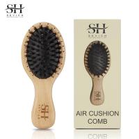 ราคา SEVICH หวีไม้ธรรมชาติ ป้องกันไฟฟ้าสถิตย์ หวีขนหมูป่าแท้ สําหรับนวดผม แปรงนวดผู้หญิง หวีขนหมูป่า หวีหมูป่า Bristle Hair Comb (21871290185)