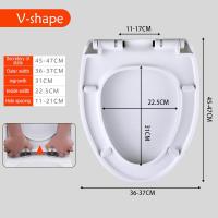 ราคา ฝารองนั่ง เพิ่มความหนาป้องกันการแตกหัก รูปทรง U V O ฝาชักโครก ฝารองชักโครก ฝารองนั่งส้วม ฝารองนั่ง ฝารองนั่งชักโครก ฝาโถสุขภัณฑ์ทรงกลม ฝาโถส้วม ฝารองนั่งโถส้วม (21429327327)