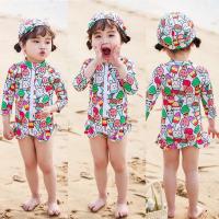 ราคา พร้อมส่ง ชุดว่ายน้ำเด็กผู้หญิงมีซิบหน้า ลายไอติมกับลายนางเงือก รุ่นนี้แถมหมวกว่ายน้ำด้วยค่ะ น่ารักมาก ทุกเพศ เด็กผู้ชาย (21314277908)