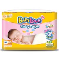 ราคา BabyLove EasyTape เบบี้เลิฟ อีซี่แทป ไซด์ NB 88ชิ้น (20825659219)