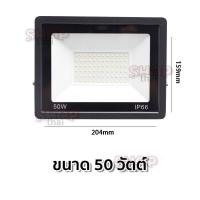 ราคา ไฟสปอร์ตไลท์ LED ใช้ไฟบ้าน 220v ไฟส่องทาง Spotlight LED โคมไฟกลางแจ้ง ขนาด 10 20 30 50W AC 220V แสงขาว (21326820337)