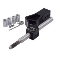 ราคา HYS K TUNED Burnt Blue Aluminium Shifter Extension Gear Shift Knob Lever Extender For Universal Car (16309197341)