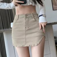 ราคา พร้อมส่ง กระโปรงยีนส์สั้น กางเกงขาสั้นเอวสูง เว้าข้าง ผ้ายืดได้ สวยๆ เซ็กซี่ไปอีก มีซับในกางเกงLZBOI (21564332346)