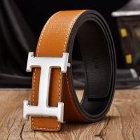 ราคา เข็มขัดผู้ชายOriginal HotHermesเข็มขัดหนังแท้Classic Simpleเข็มขัดลำลอง (19834129180)