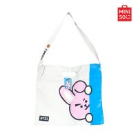 ราคา MINISO กระเป๋าผ้า สะพายข้าง BT21 Collection (21893907964)