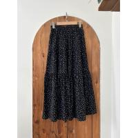 ราคา กระโปรงยาวชั้นๆ ระบาย ลายจุด สไตล์เกาหลี (21568642500)