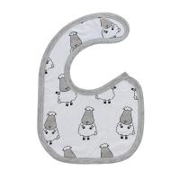ราคา baa baa sheepz ผ้ากันเปื้อนสำหรับเด็กแรกเกิด BIB ผ้าใย่ไผ่Plus นุ่มสบายที่สุด ลาย Big Sheepz สีขาว ไซส์ 0 6เดือน (21909116254)
