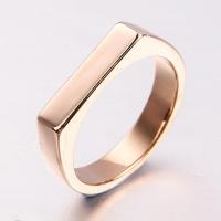 ราคา เครื่องประดับแฟชั่นเครื่องประดับแฟชั่นไทเทเนียมเหล็กรูปแบบเรียบง่ายผู้ชายผู้หญิงคู่รักแหวนเหล็กไทเทเนียมมันวาว (17051943381)