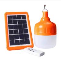 ราคา ไฟหลอดตุ้ม LED ขนาด150w 200w ของแท้100 ไฟโซล่าเซลล์ แผงโซล่าเซลล์ มีแบตแยกในตัวแบกใช้เฉพาะหลอดได้ (11327503823)