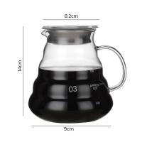 ราคา ชุดดริปกาแฟ ดริปกาแฟ เหยือกดริปกาแฟ แก้วดริปกาแฟ กาดริปกาแฟ ที่ดริปกาแฟ ชุดชงกาแฟ ความโปร่งใสสูง 350ml และ 500ml Coffee glass Pot Set Thejoyful (21898895871)