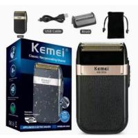 ราคา Kemei KM 2024 เครื่องโกนหนวด แบบชาร์จไฟไร้สาย (21255594529)