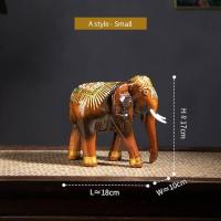 ราคา ไม้แกะสลักทั้งช้าง Equipments ไม้เนื้อแข็งช้างห้องนั่งเล่น Desktop Equipments ห้องนั่งเล่นตู้ทีวีตกแต่งช้างสีทอง ช้างไม้จามจุรี ช้างไม้แกะสลัก (21590817255)