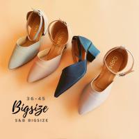 ราคา รองเท้าไซส์ใหญ่ รองเท้า รัดข้อ ไซส์ใหญ่ ส้น2 36 45 จ่ายปลายทาง รองเท้าส้นสูงไซส์ใหญ่ Judy (14069191898)