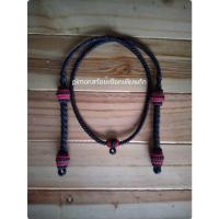 ราคา สร้อยเชือกเทียนถักแขวนตะกุดสีดำ แดง 25นิ้ว (21835948272)