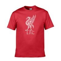 ราคา ลิเวอร์พูล T shirt ลิเวอร์พูลที่ระลึกคอกลมแขนสั้นกีฬาลำลองผ้าฝ้ายเสื้อยืด S 5XL (21051698488)