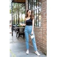 ราคา กางเกงยีนส์ทรงบอย เอวสูง (14545106950)