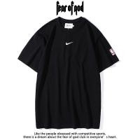 ราคา เสื้อยืด โอเวอร์ไซซ์ พิมพ์ลาย Fear Of God NBA Air Jordan สไตล์ฮาราจูกุ สําหรับผู้หญิง (18537440636)