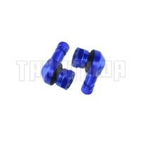 ราคา จุ๊บลมงอ 90 องศา 1คู่ จุ๊บลมตัวL งานCNC (14009003116)