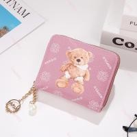 ราคา SS84 DNกระเป๋าสตางค์ใบสั้น มีซิปใบสำหรับใส่เหรียญ มีช่วงใส่บัตรงทั้งหมด4ช่อง วัดสุด หนังPU รุ่นใหม่ (20119486012)