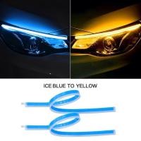 ราคา 2เส้น ไฟเดย์ไลท์ พร้อมไฟเลี้ยว แบบวิ่ง30 45 60ซม Ultrafine รถยนต์ DRL LED กลางวันไฟตัดหมอก ไฟตัดหมอก 0007 (21625073124)