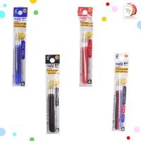 ราคา PILOT ไส้ปากกาลบได้ pilot frixion ball และ Slim ขนาด 0 38 0 5 0 7 mm สีหมึกน้ำเงิน หมึกแดง หมึกดำ แพ็ค 3ไส้ (18726118229)
