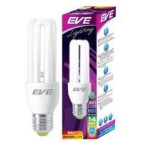 ราคา EVE หลอดประหยัดไฟ หลอดตะเกียบ หลอดไฟ ขั้วเกลียว E27 CFL ขนาด 8W 11W 14W 18W แสงขาว แสงเหลือง (20922319758)