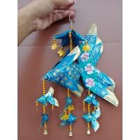 ราคา ปลาตะเพียนใบลาน โมบายระย้า มีกระดิ่งสีทอง (19338837990)