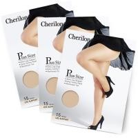 ราคา Cherilon ถุงน่องสำหรับคนรูปร่างใหญ่ เชอริล่อน Plus Size Pantyhose XL สะโพก 105 125 cm สูง 160 170 cm (539430165)