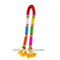 ราคา พวงมาลัย 7 สี ขนาด 1 เมตร 1 5 เมตร 3 เมตร 7 ศอก (18822914698)