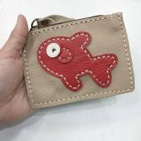 ราคา ปลาน้อย ใส่เหรียญหนังแท้ ขนาด กว้าง5นิ้ว สูง4นิ้ว (21804873645)