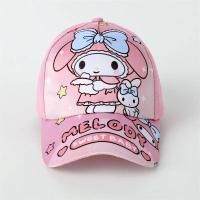 ราคา Cartoon Sanrio Kitty Baseball Hat Childrens Hat Duck Tongue Hat Kuromi Melody Anime Character Childrens Sunshade Hat (21515636349)