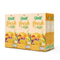 ราคา ราคาส่งถูก ยูนิฟ เฟรช ดีไลท์ น้ำผักผลไม้ผสมเสาวรส40 180 มล แพ็ค 6 กล่อง Unif Fresh Delight Passion Fruit 180 ml x 6 สินค้าใหม่ ล็อตใหม่ ของแท้ บริการเก็บเงินปลายทาง (19073842735)