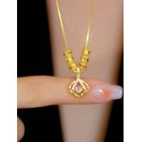 ราคา สร้อยคอฝังมุกแฟชั่นคุณภาพสูงสำหรับผู้หญิงสร้อยคอจี้มุกทอง18K พร้อมดีไซน์เฉพาะกลุ่ม (21192752693)